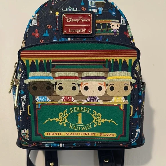 Loungefly | Bags | Loungefly Disney Backpack With Funko Pop  display picture 1